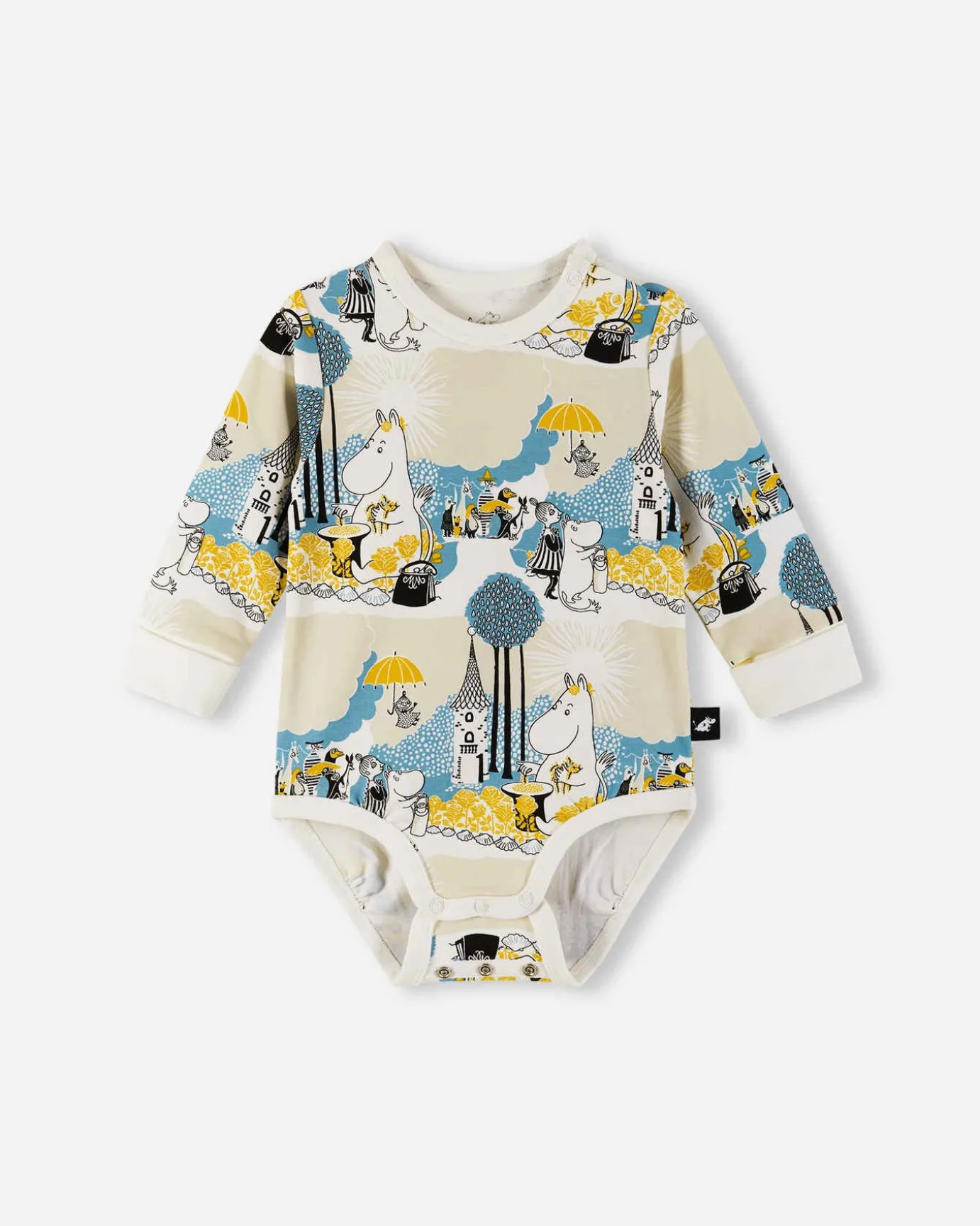 Baby Body I økologisk Bomull Moomin Snyggast