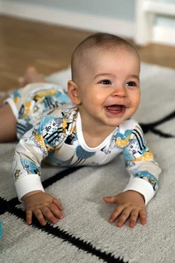 Baby Body I økologisk Bomull Moomin Snyggast