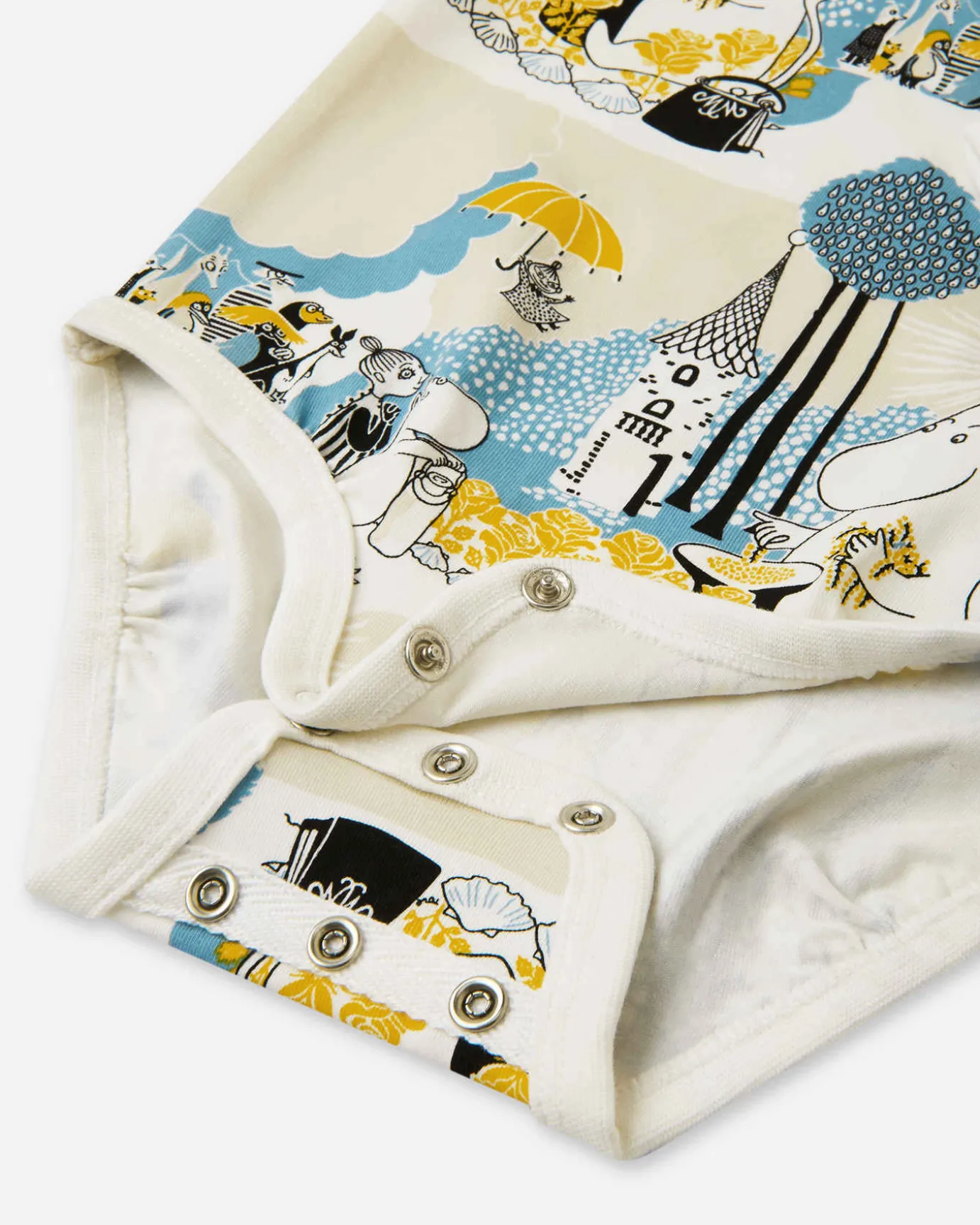 Baby Body I økologisk Bomull Moomin Snyggast