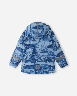 Regnjakke Med Fleecefôr Barn Koski