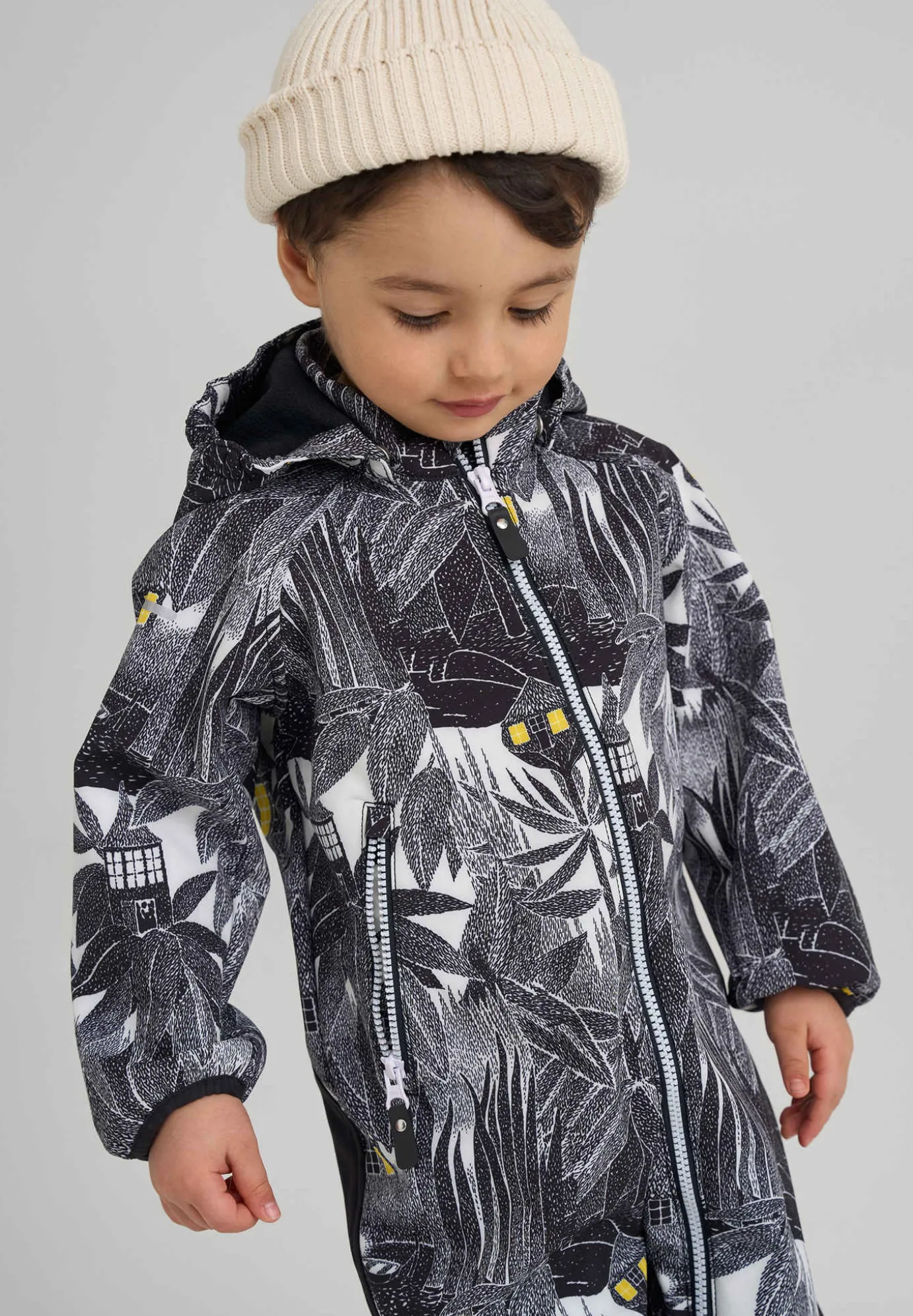 Softshelldress Småbarn Moomin Skyddad