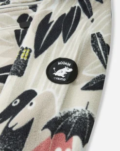 Vindfleecejakke Småbarn Moomin Vindskydd
